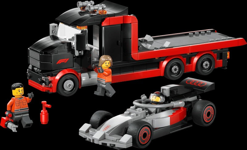 F1® Display Truck with Audi F1® Race Car