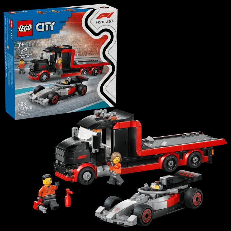 F1® Display Truck with Audi F1® Race Car